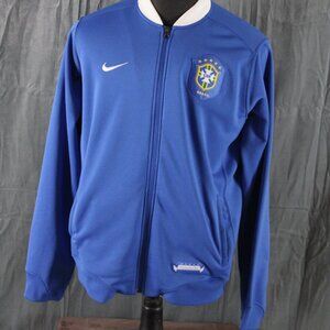 Team Brazil Jacket - 2006 Away Track Jacket by Nike - Men's Extra-Large